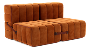 Curt Modular Set Flexible Two-Seater Sofa by Ambivalenz, Set of 4