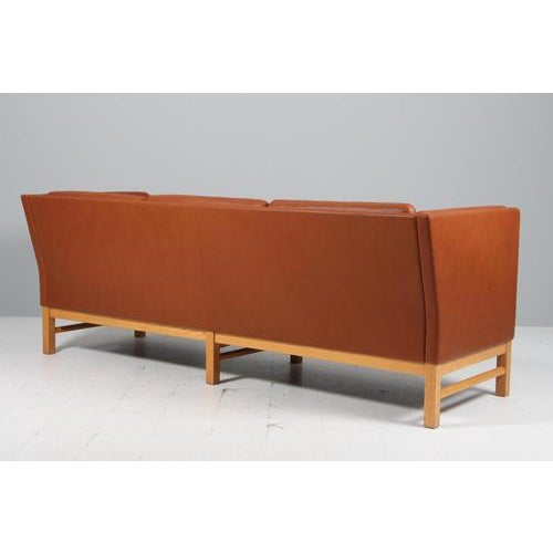 Wood 3-Seater Sofa by Erik Jørgensen, 2000s For Sale - Image 7 of 8