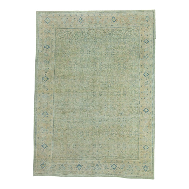 Turkish Vintage Rug 9' x 12'4" #20543 For Sale