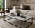 Contemporary Calacatta Vagli Marble Coffee Table with Black Steel Frame, 2000 For Sale - Image 3 of 9