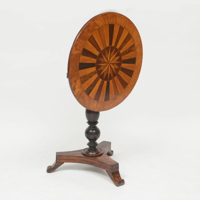 19th Century Antique Tripod Table For Sale - Image 10 of 11