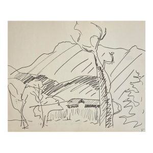 Frank Wallace Covered Bridge Landscape