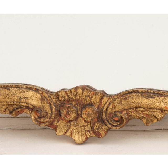 Late 20th Century Baroque Style Giltwood Framed Mirror For Sale - Image 5 of 8