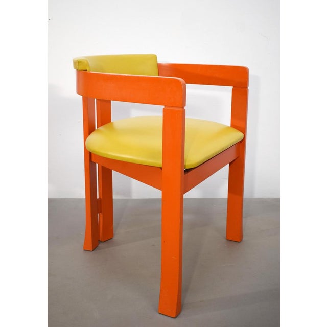 Chairs in the style of Pi Greco, Italy, 1960s, Set of 4 For Sale - Image 14 of 18