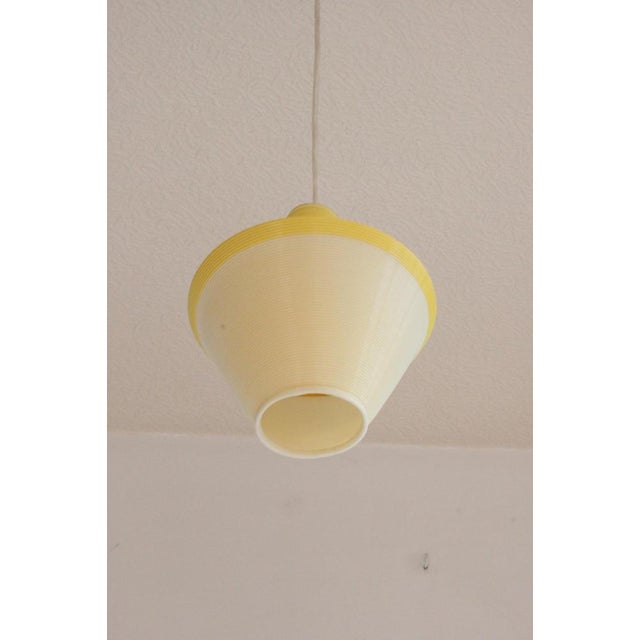 Cellulose Pendant Lamp from Atelier De Recherche Plastique & Rotaflex, 1950s For Sale - Image 17 of 17