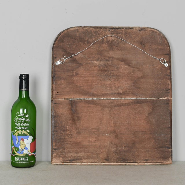 Wood Early 19th Century Louis Philippe Gilded Mirror 17"h X 14.75"w For Sale - Image 7 of 7