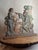 Late 19th Century Antique Cast Iron "Rebecca at the Well" Biblical Figural Doorstop – Original Paint, C. 1890 For Sale - Image 5 of 16