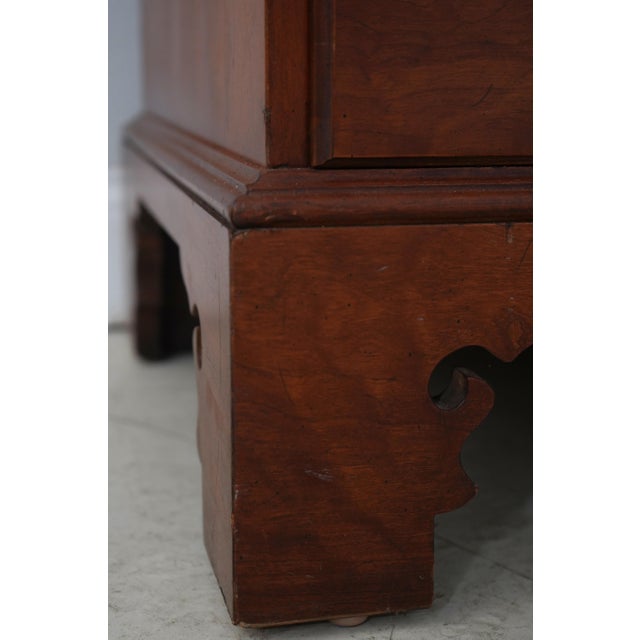 Wright Table Co Cherry Secretary Desk For Sale - Image 15 of 18