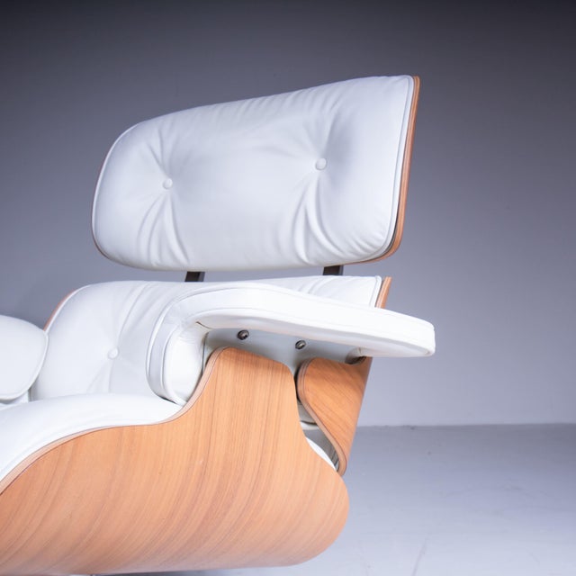 Set of Lounge Chair and Ottoman by Charles & Ray Eames for Vitra, 1950s For Sale - Image 6 of 13