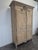 Norman Wedding Armoire in Stripped Oak with Dove-Adorned Pediment For Sale - Image 3 of 12