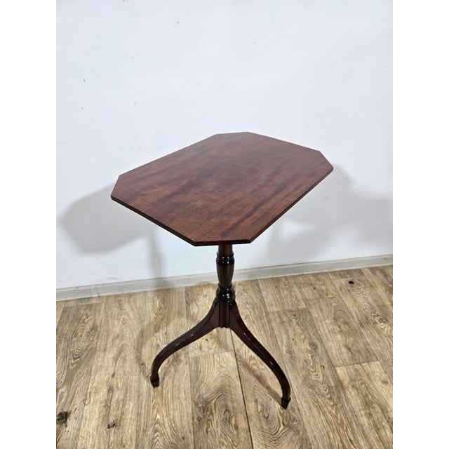 Antique Victorian Mahogany Side Table, 1800s For Sale - Image 13 of 16