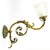 Metal Antique Empire Wall Lamp, 1890s For Sale - Image 7 of 9