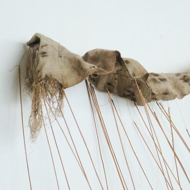 Lex Hogenhout, Spatial Weave / Shelter X, 1970s, Mixed Media Sculpture For Sale - Image 4 of 18