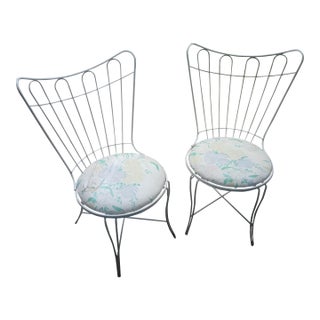 Vintage Patio Chairs, Homecrest Style, A Pair For Sale