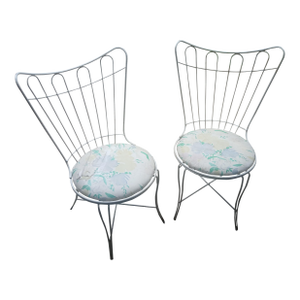 Vintage Patio Chairs, Homecrest Style, A Pair