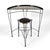 1980s Vecta Beylerian Collection Table & Stool For Sale - Image 5 of 11