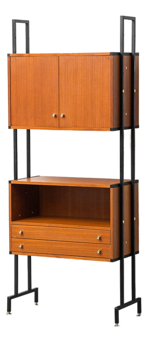 Teak Bookcase from AV Arredamenti, 1960s