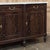 Oxblood Red French Louis XVI Mahogany Buffet With Carrara Marble For Sale - Image 8 of 18