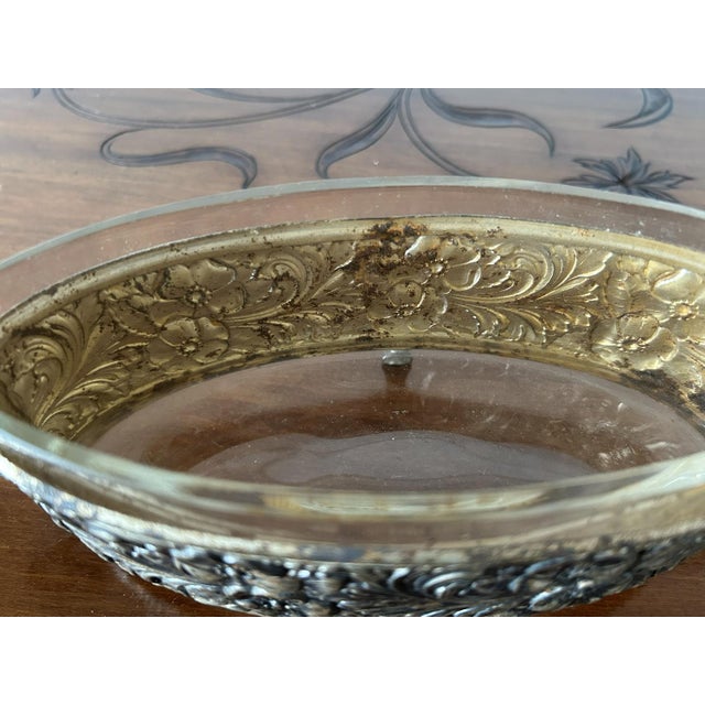 Small Art Nouveau Jardinière with Original Glass, 1890s For Sale - Image 11 of 14