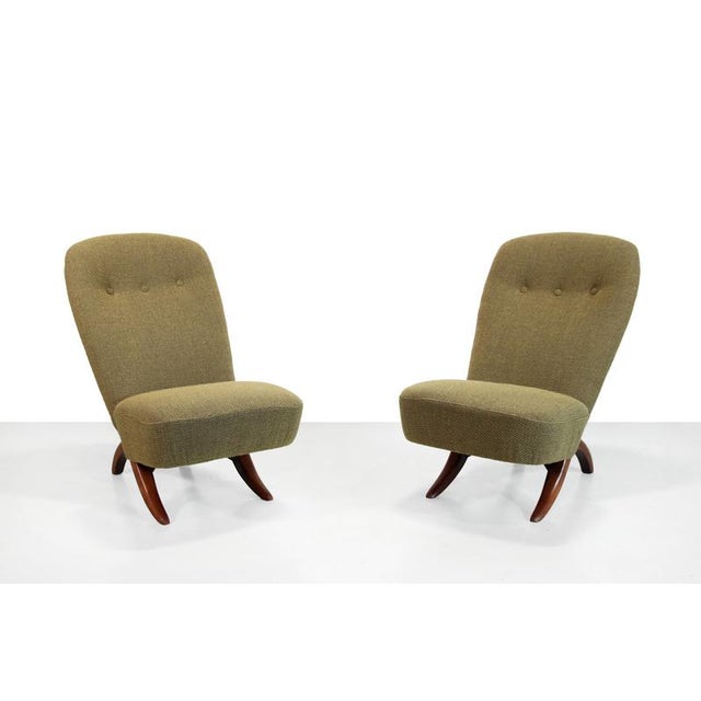 Vintage Congo Chairs by Theo Ruth for Artifort, 1950s, Set of 2 For Sale - Image 3 of 8