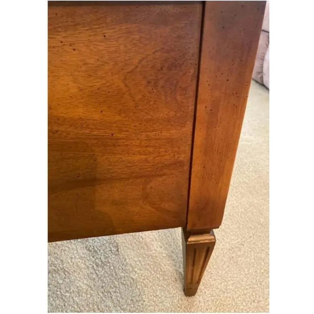 Wood American of Martinsville Walnut End Tables - a Pair For Sale - Image 7 of 13