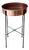 Flower Stand in Copper and Steel from Ystad Metall, Sweden, 1950s For Sale
