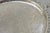 Silver Antique English Victorian Silver Plated Repousse Oval Serving Platter Bar Tray For Sale - Image 8 of 12