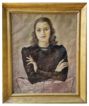 Portrait of a Young Woman, 1940, Oil on Canvas