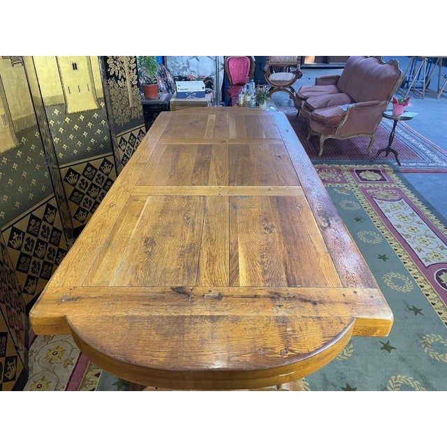Monastery Table in Oak For Sale - Image 6 of 7