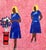 The Space Between Us, Janet Adegoke (2023) Acrylic on Canvas For Sale