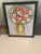 Mid 20th Century Framed Floral Still-Life Painting - Signed For Sale - Image 9 of 14