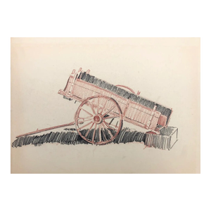 1930s Norman Kent Wagon Drawing