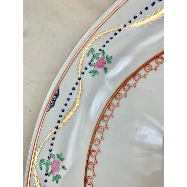 Antique Serving Bowl With Shield Design For Sale In New Orleans - Image 6 of 11