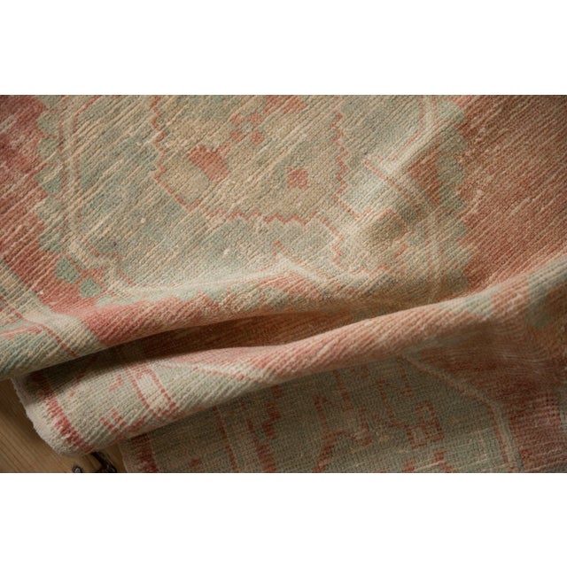 1960s Vintage Distressed Oushak Rug Runner - 2'8" x 4'11" For Sale - Image 5 of 9