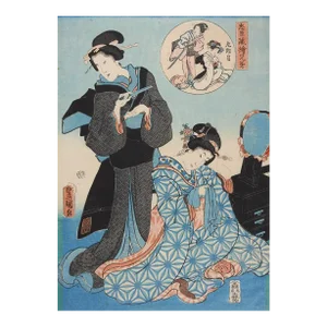 19th Century Toyokuni III Japanese Woodblock