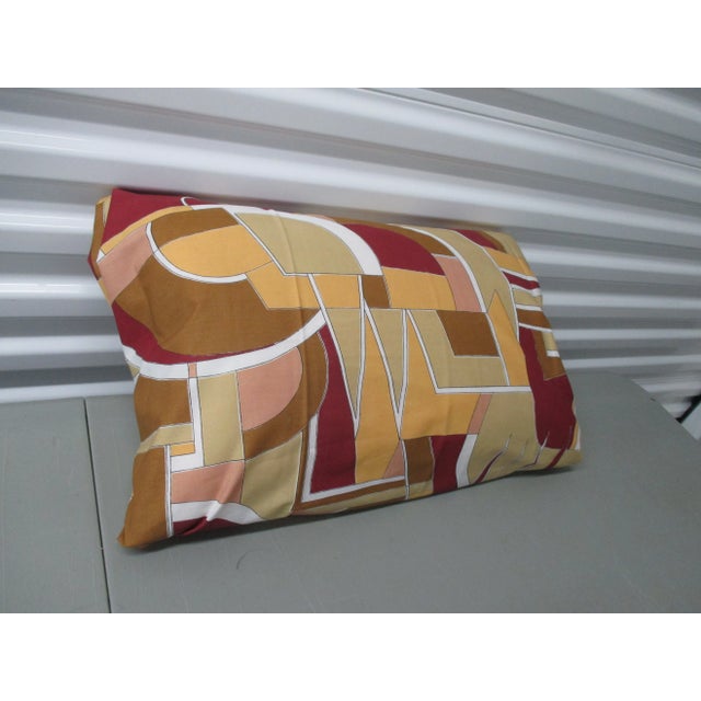 Printed Light Weight Art Deco Vintage Fabric For Sale In Tampa - Image 6 of 8