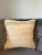 1980s Rustic Hemp Throw Pillow, Natural Golden Wheat Cushion, Handwoven Turkish Anatolian Pillow With Insert, 16x16 In For Sale - Image 5 of 7