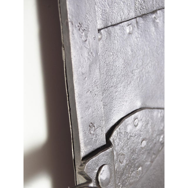 Antique Iron Clad Double Doors, 1800s For Sale - Image 10 of 18