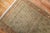 Fine quality brownish blueish/green/gray field, terracotta border Persian Senneh Runner. It has that repetitive Classic...