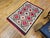 American Vintage Native American Navajo Rug, Wool & Cotton, Geometric Eye Dazzler Pattern, 3x5 For Sale - Image 3 of 13