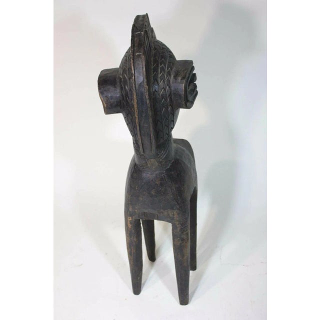 Ethnographic African Nimba 'Joy of Living' Shoulder Mask Headdress Guinea For Sale - Image 10 of 11