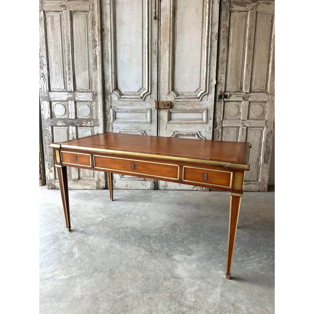 20th-Century Directoire Flat Desk, 1970s For Sale - Image 12 of 13