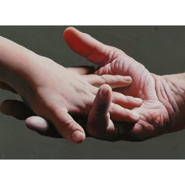 Filippo Manfroni, My Sun, 2000s, Oil on Canvas, Framed For Sale - Image 4 of 5