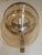 Double-Cap Wall Light in Amber Glass and Brass from Peill & Putzler, Germany, 1960s For Sale - Image 10 of 18