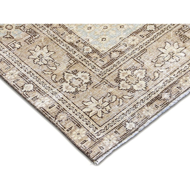 Transitional 1940s Persian Tabriz Rug For Sale - Image 3 of 5