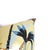 Traditional Vintage Cream With Blue & Rust Floral Cotton Pillow Cover For Sale - Image 3 of 7