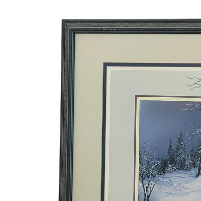 Lawrence R. McKee "Wolf Lone Watcher" Signed Limited Edition Wolf Print, 1995. For Sale - Image 10 of 10
