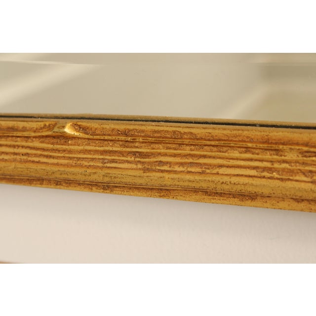 Friedman Brothers Horizontal Gold Mirror For Sale - Image 12 of 15