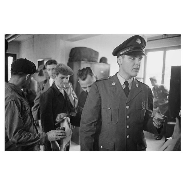 Elvis in the Army' Unframed Archival Pigment Print For Sale