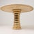 Italian Travertine and Brass Pedestal Dining Table by Marzio Cecchi for Studio Most, 1970s For Sale - Image 9 of 14